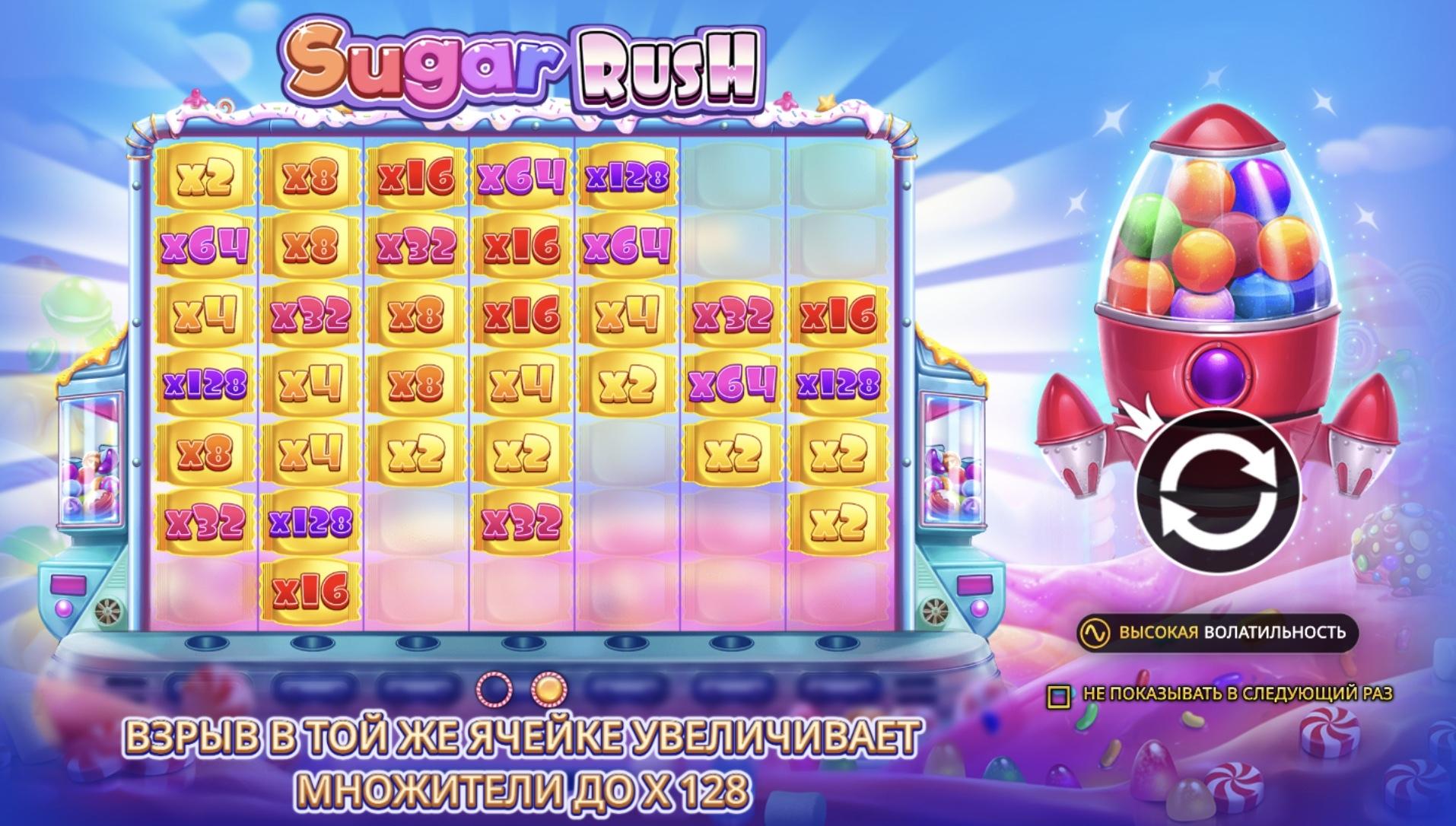 sugar rush играть онлайн