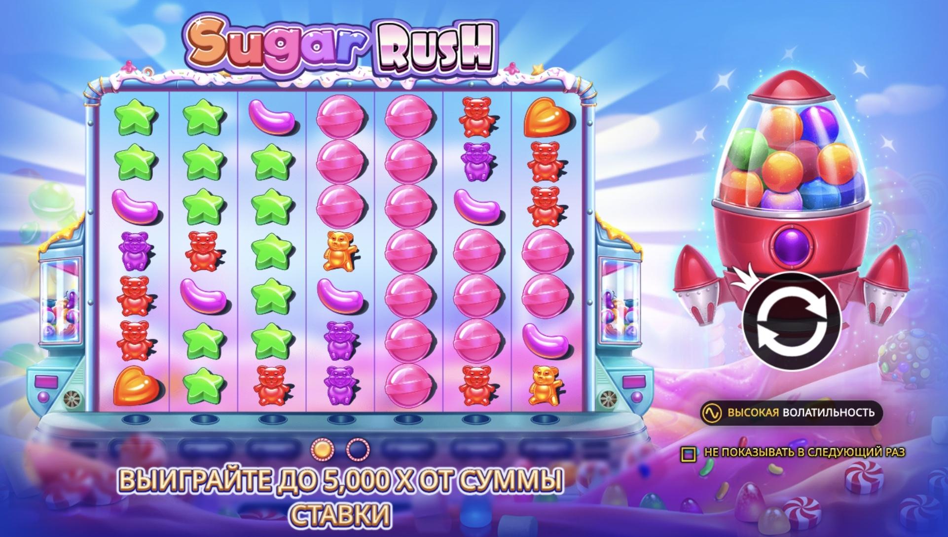 sugar rush слот